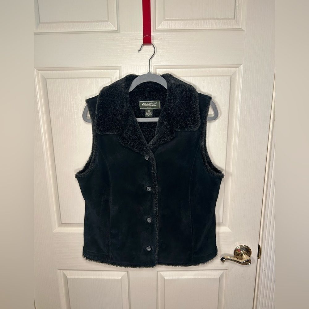 Eddie Bauer  suede vest